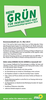 Kommunalwahlprogramm 2014